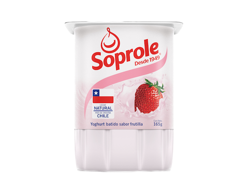 Yoghurt Batido Frutilla 165 gr